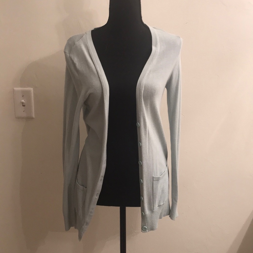 3 for $20 Light green cardigan